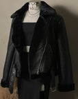 Keira Aviator Belted Jacket