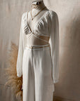 Carrie Linen Cargo Set