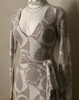Ashley Mesh Maxi Dress