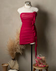 Mila Flower Mini Dress