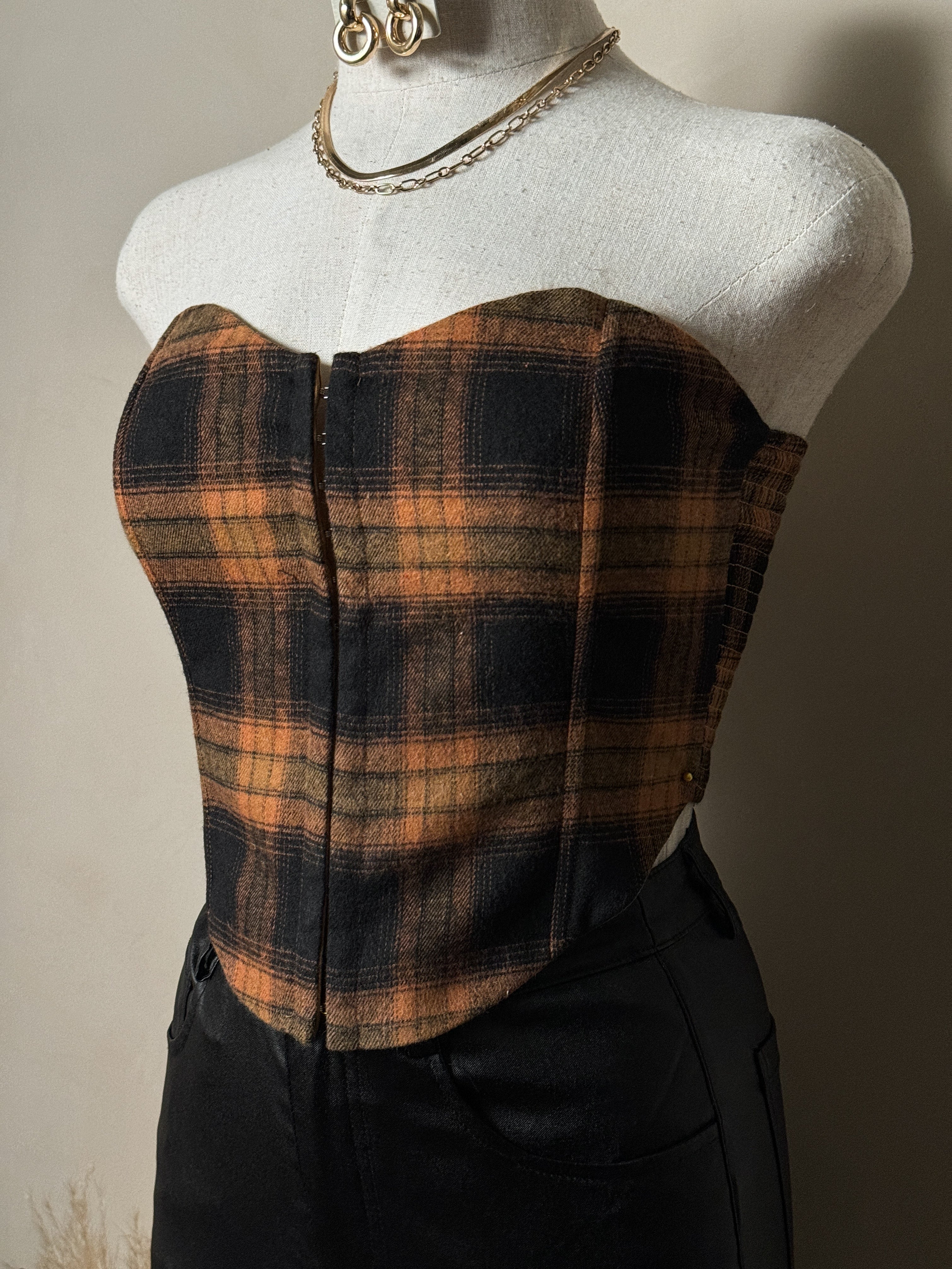 トップス todayful Plaid Laceup Bustier TODAYFUL(トゥデイフル) / Life's online store（ライフズ