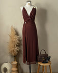 Mila Mesh Maxi Dress