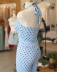 Crystal Polka Dot Crop Top