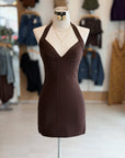 Heidi Halter Mini Dress