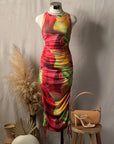 Azalea Mesh Midi Dress