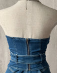 Vickie Belted Skirt Set