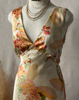 Botanic Satin Midi