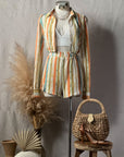 Summer Plisse Shorts Set