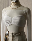 Audrey Mesh Top