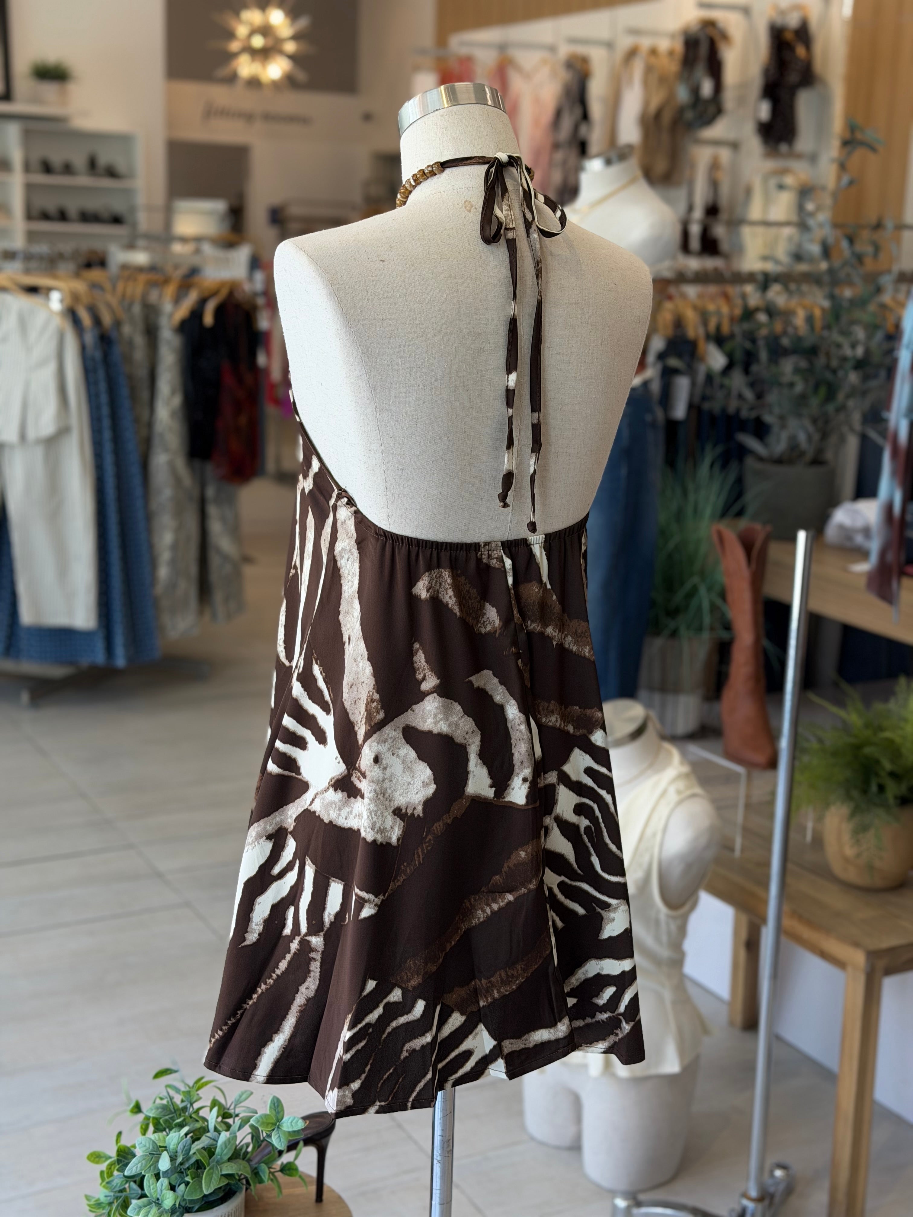 Sarah Satin Dress