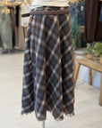 Plaid Maxi Skirt