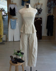 Paula Pleated Top
