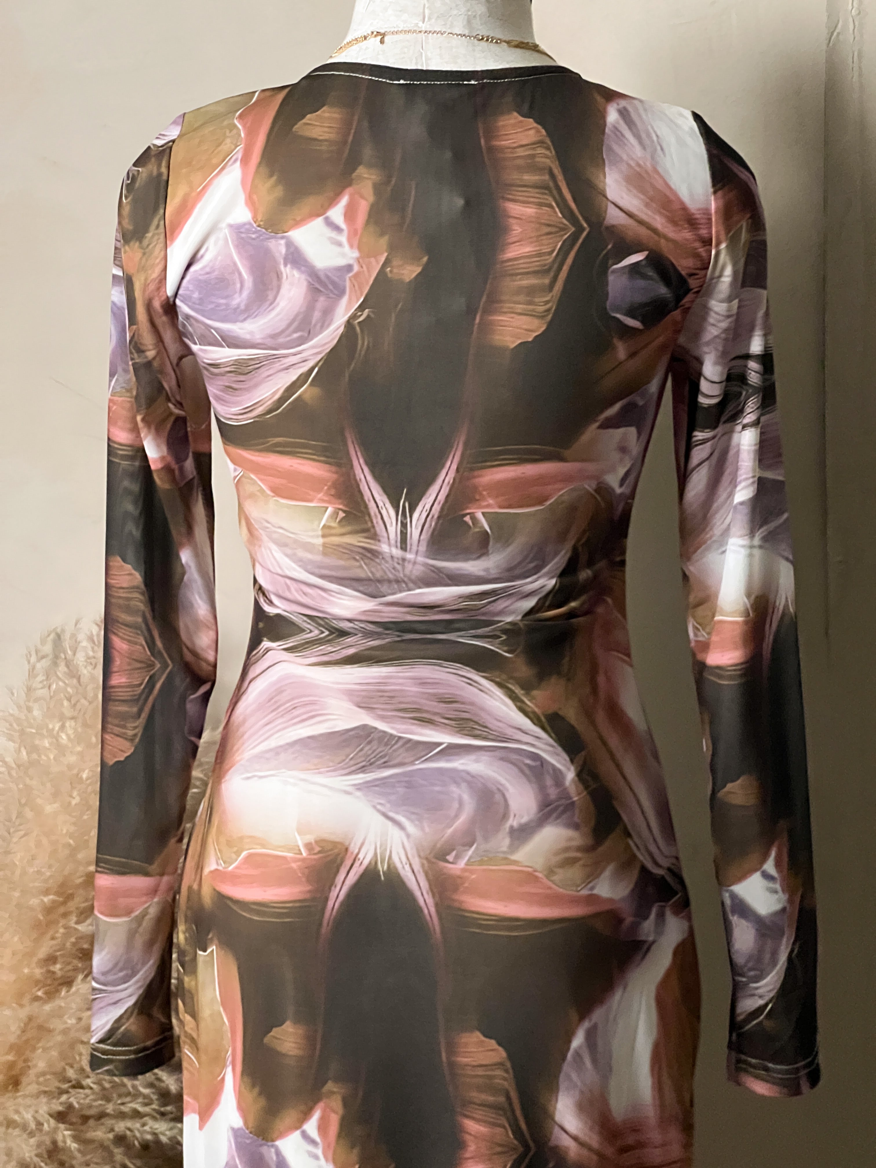 Kendall Mesh Maxi Dress