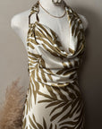 Serene Satin Maxi Dress
