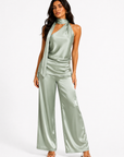 Demi Satin Pants Set