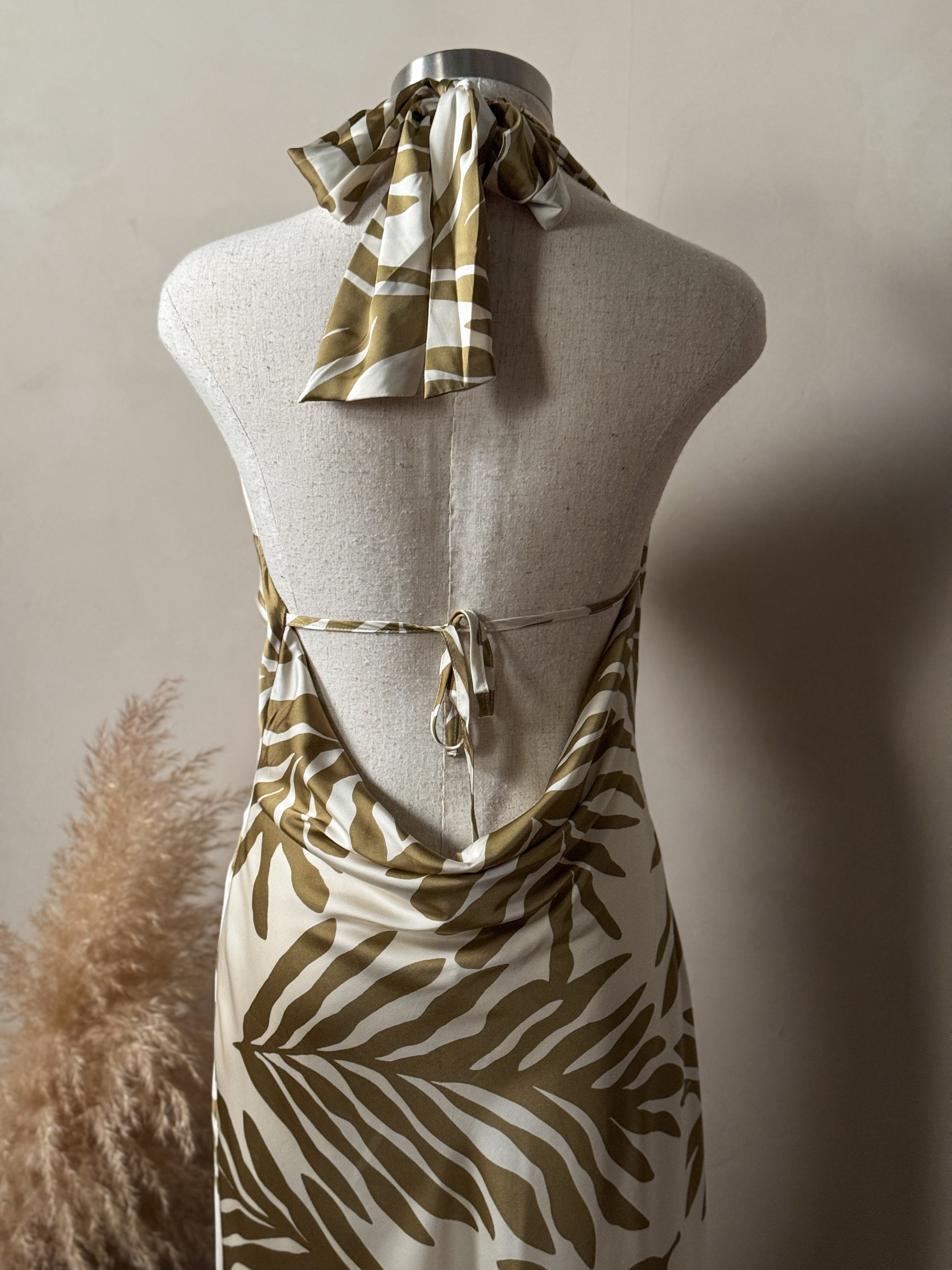Serene Satin Maxi Dress