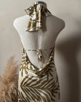 Serene Satin Maxi Dress
