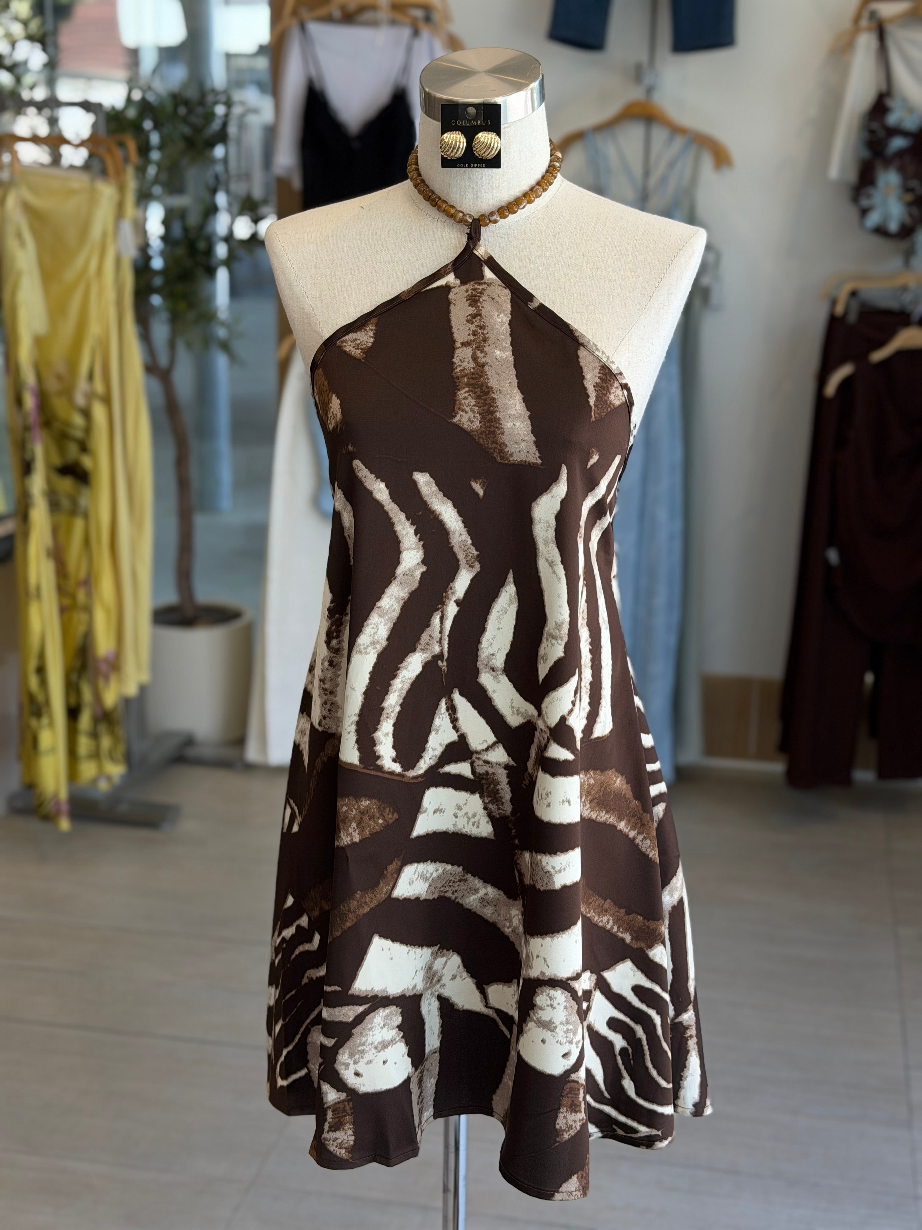 Sarah Satin Dress