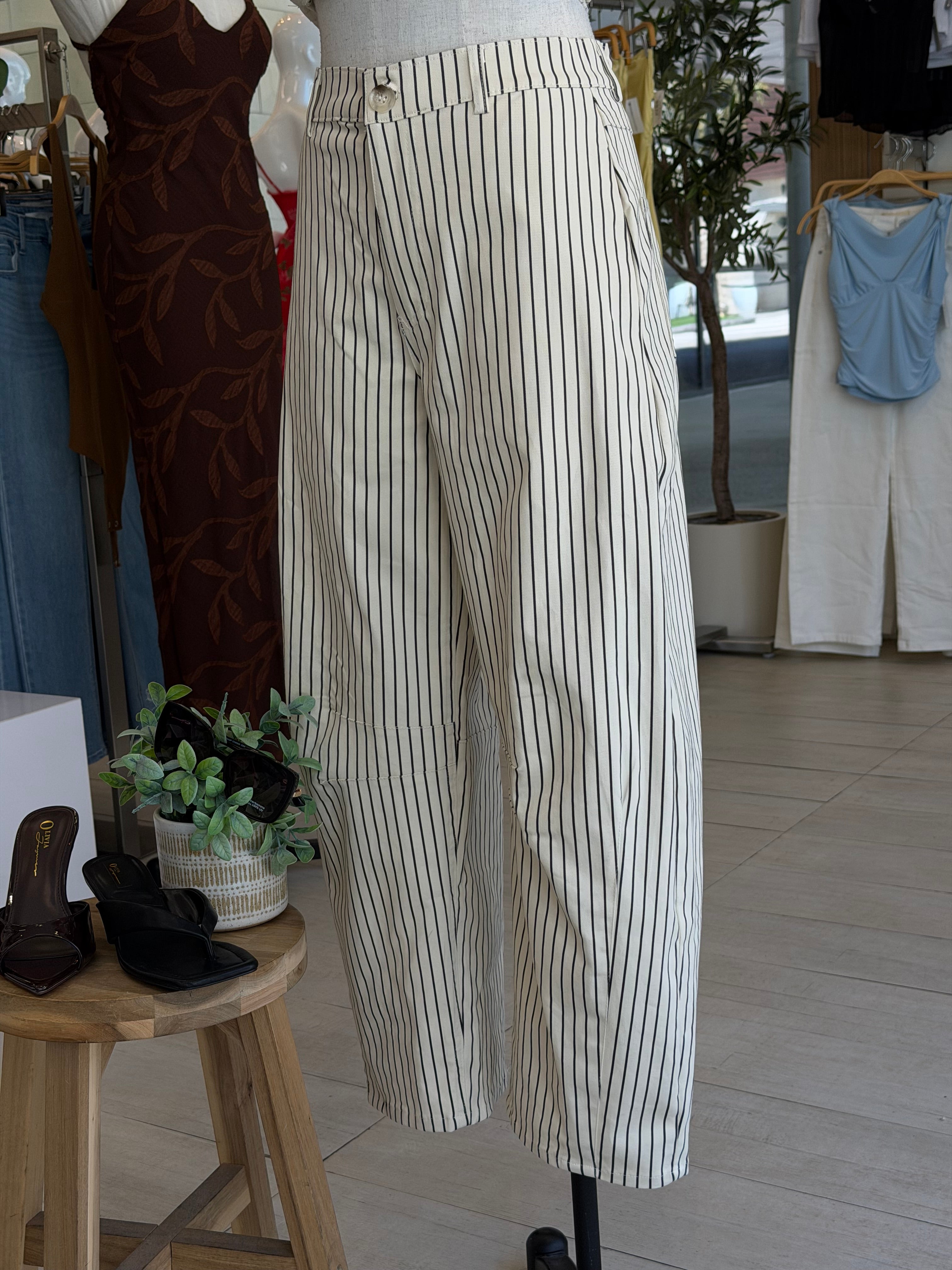 Paula Barrel Pants
