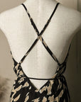 Veronica V-Cut Maxi Dress