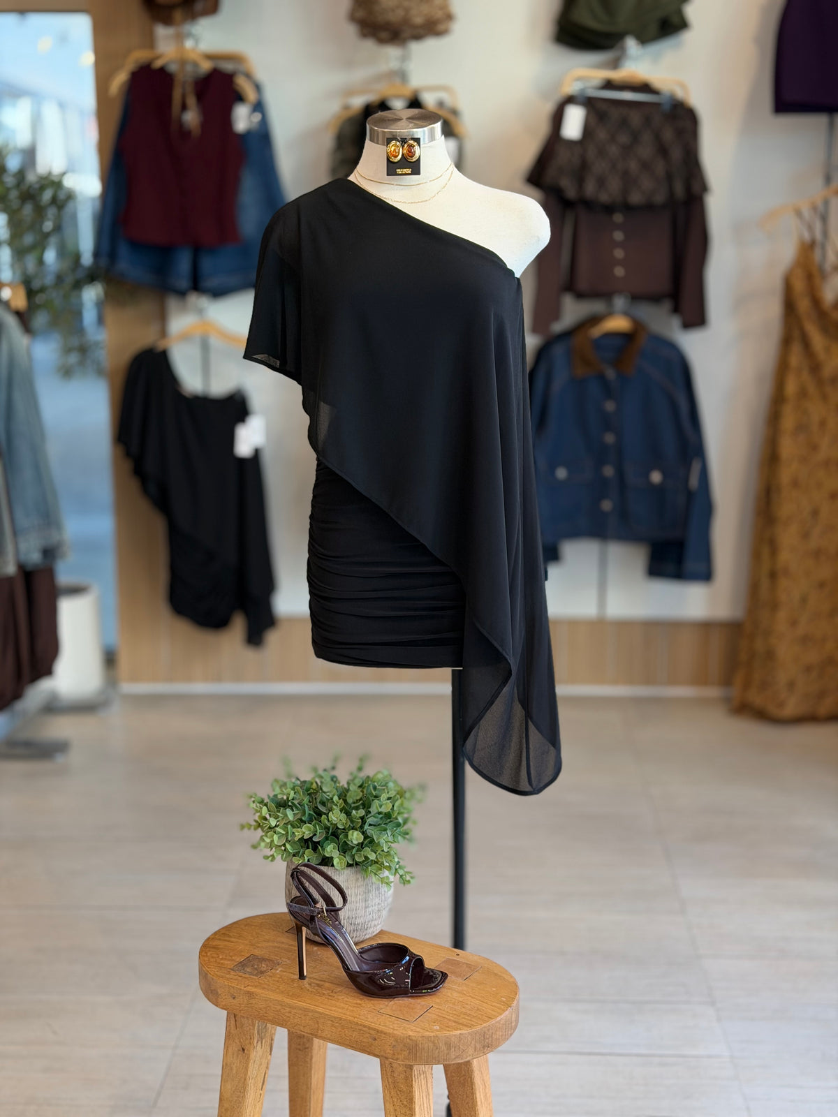 Paula Poncho Dress