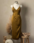 Susie Slit Midi Dress