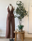 Paris Stripe Pants Set