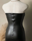 Doll Faux Leather Maxi