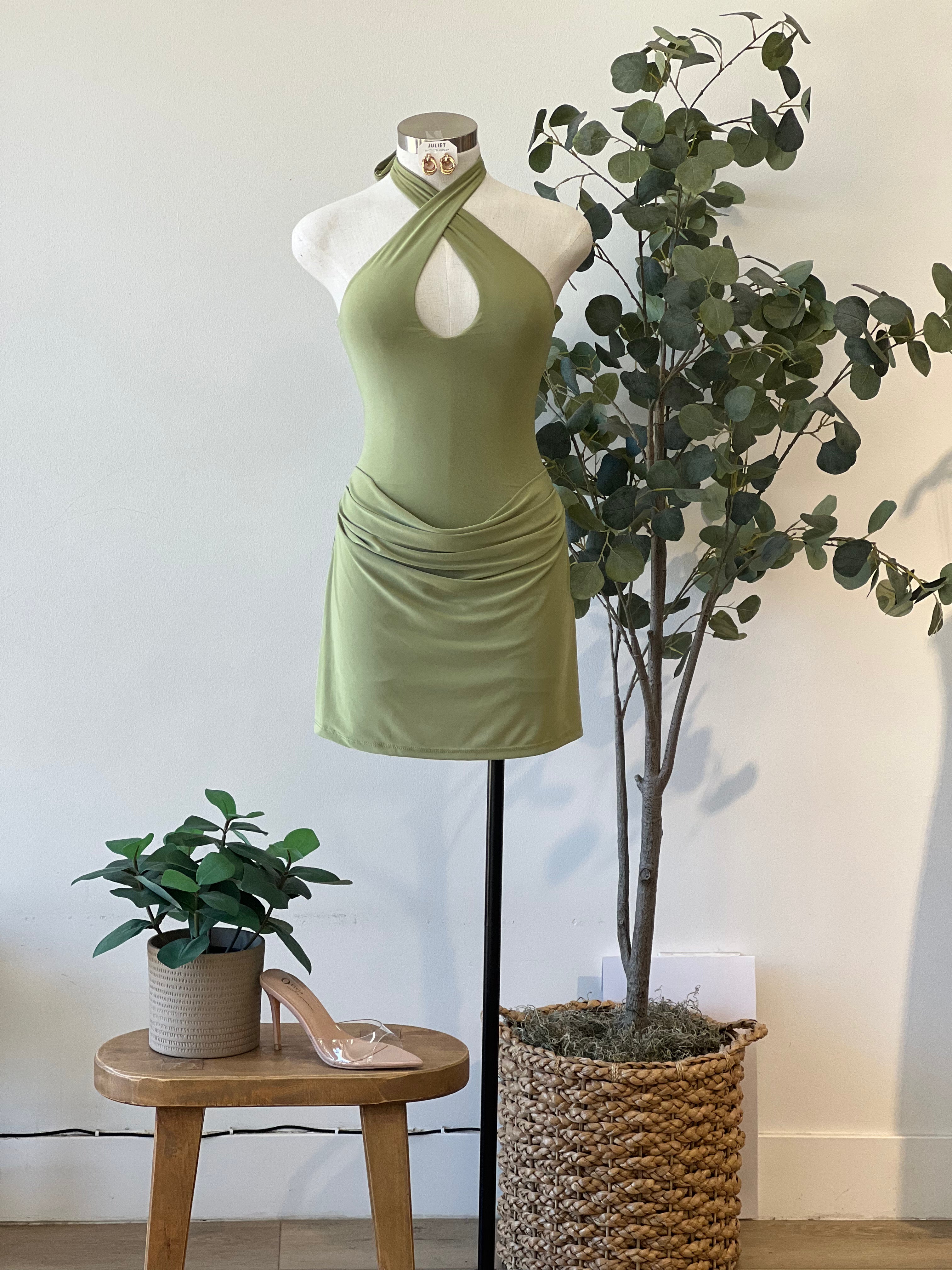 Matcha Mini Dress