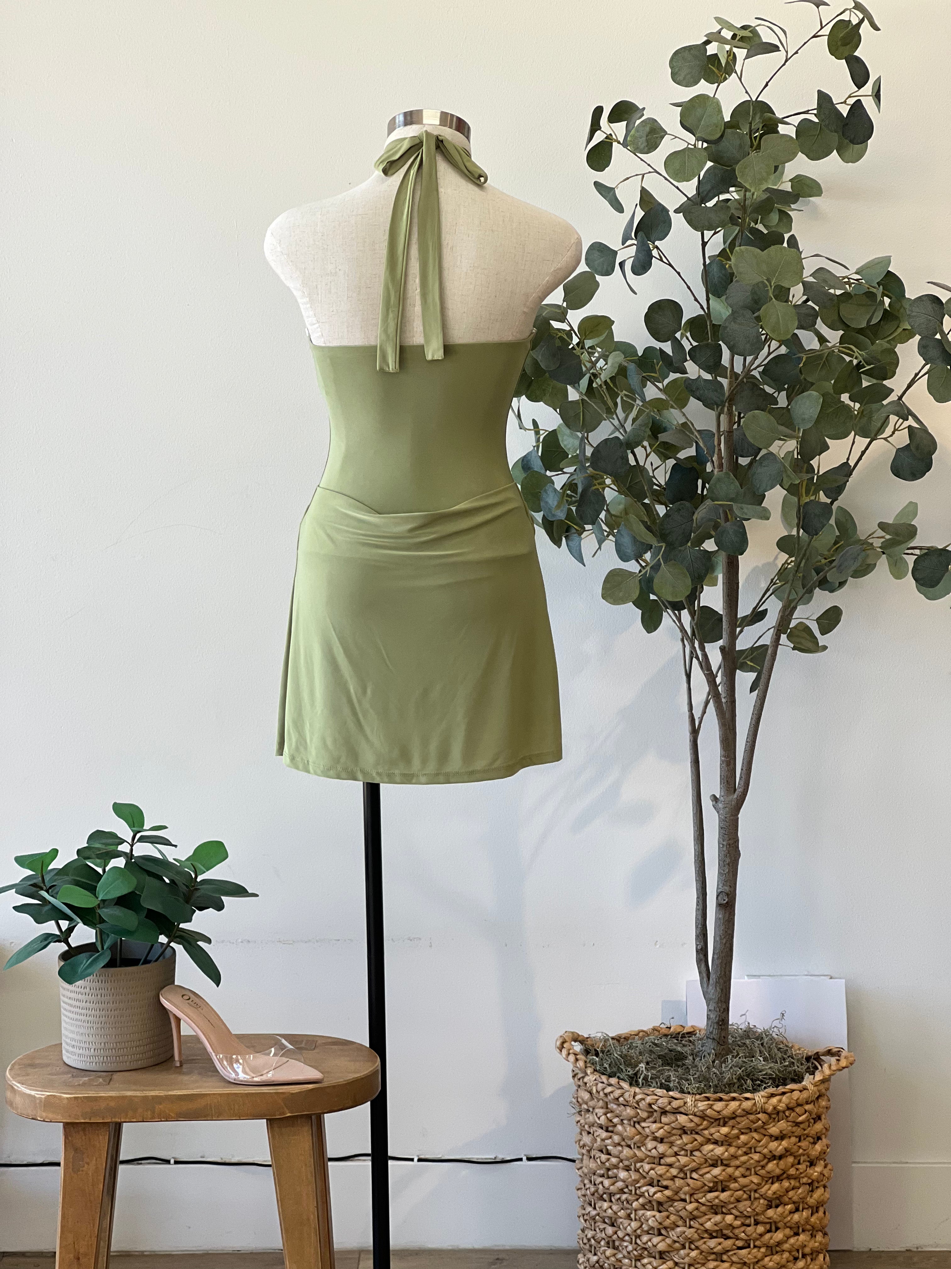 Matcha Mini Dress