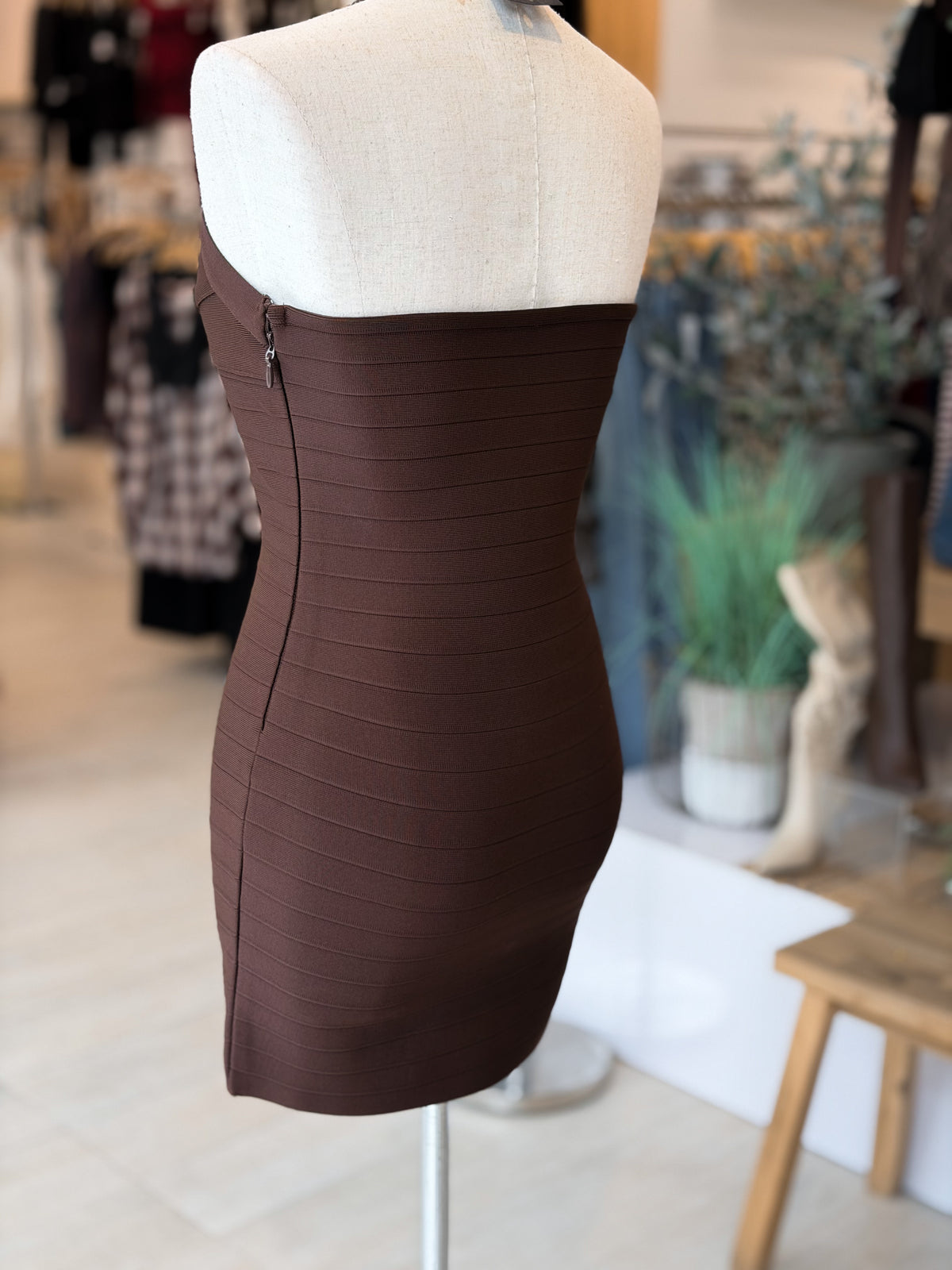 Heidi Halter Mini Dress