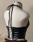 Estrella Studded Halter Top
