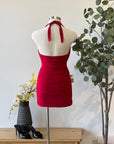 Selena Ruched Mini Dress