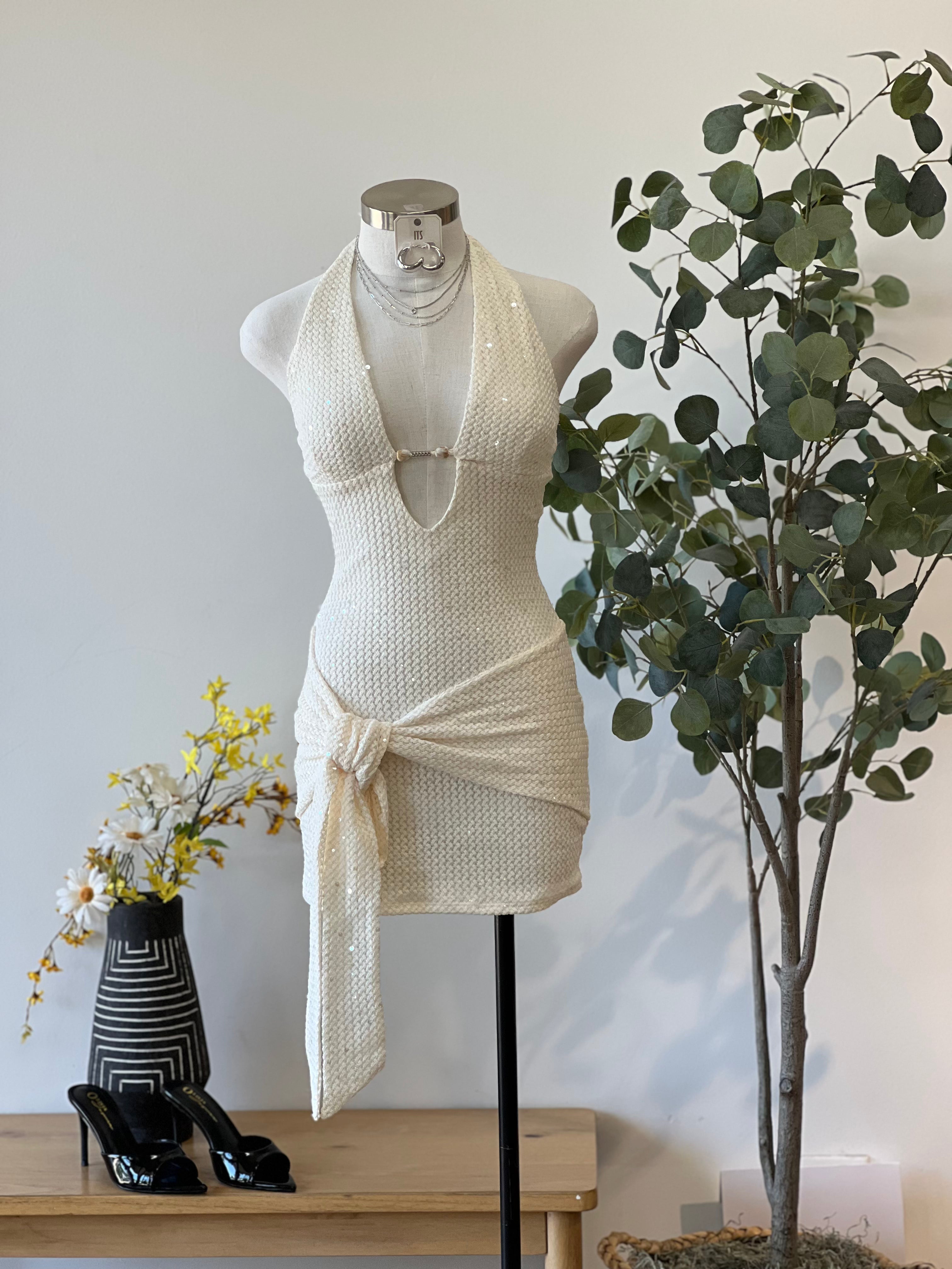 Isla Halter Mini Dress