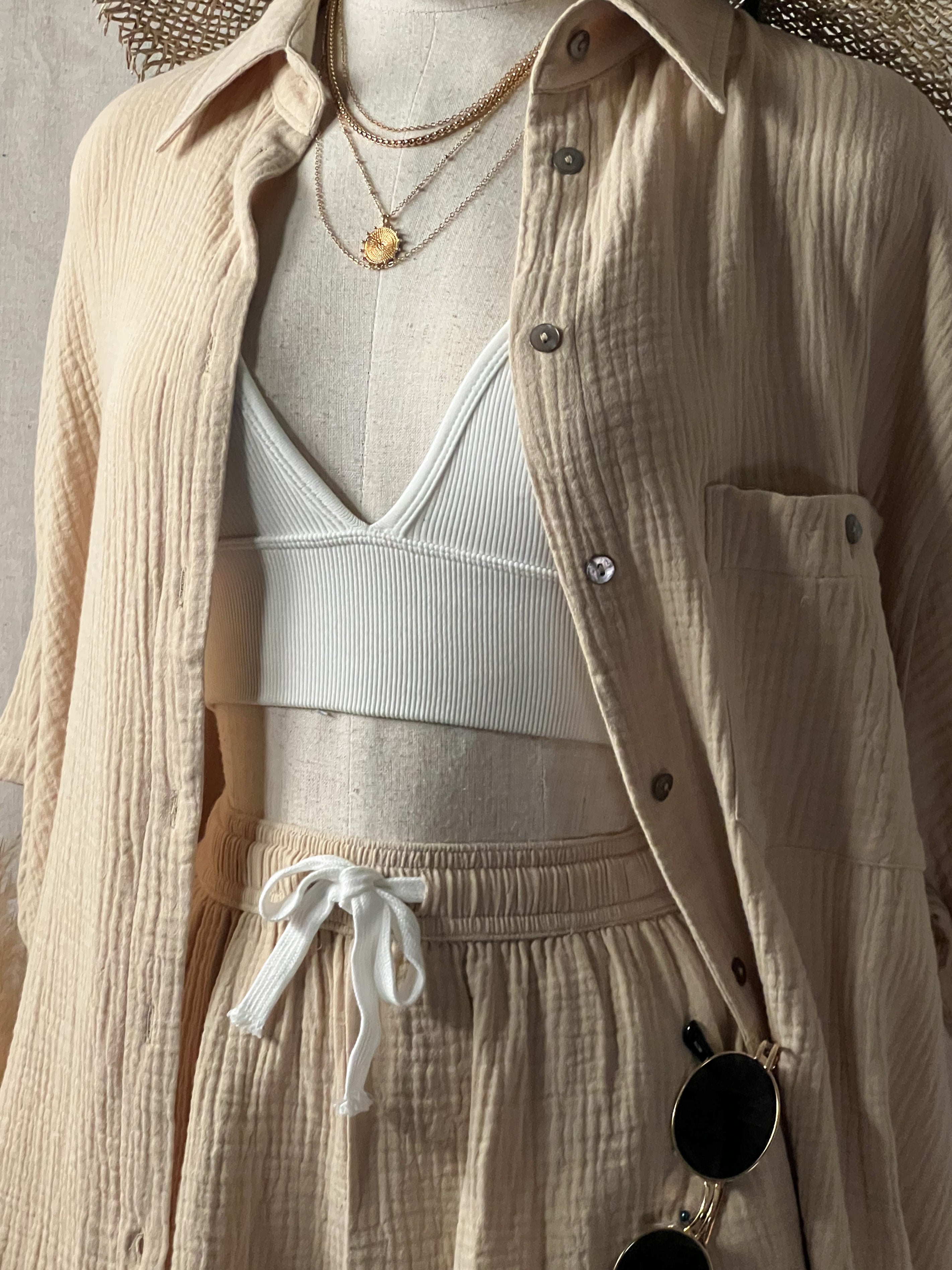 Beachy Shorts Set