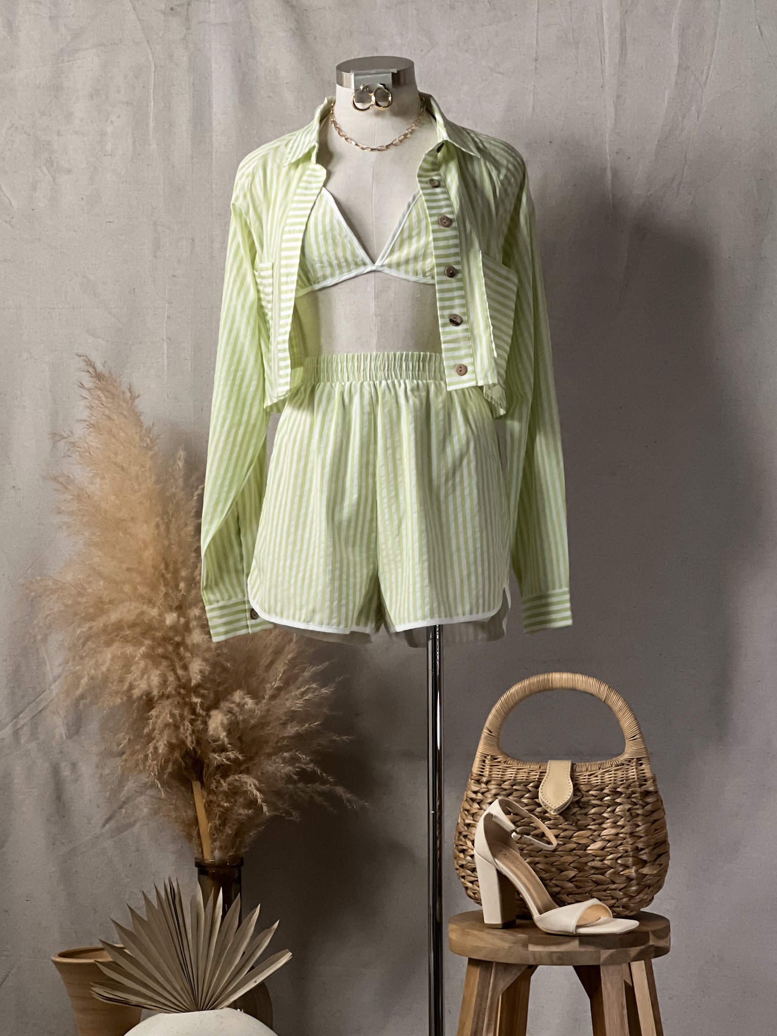 Malibu Stripe 3 Piece Set
