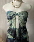 Isla Mesh Tube Skirt Set