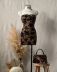 Ella Mesh Mini Dress