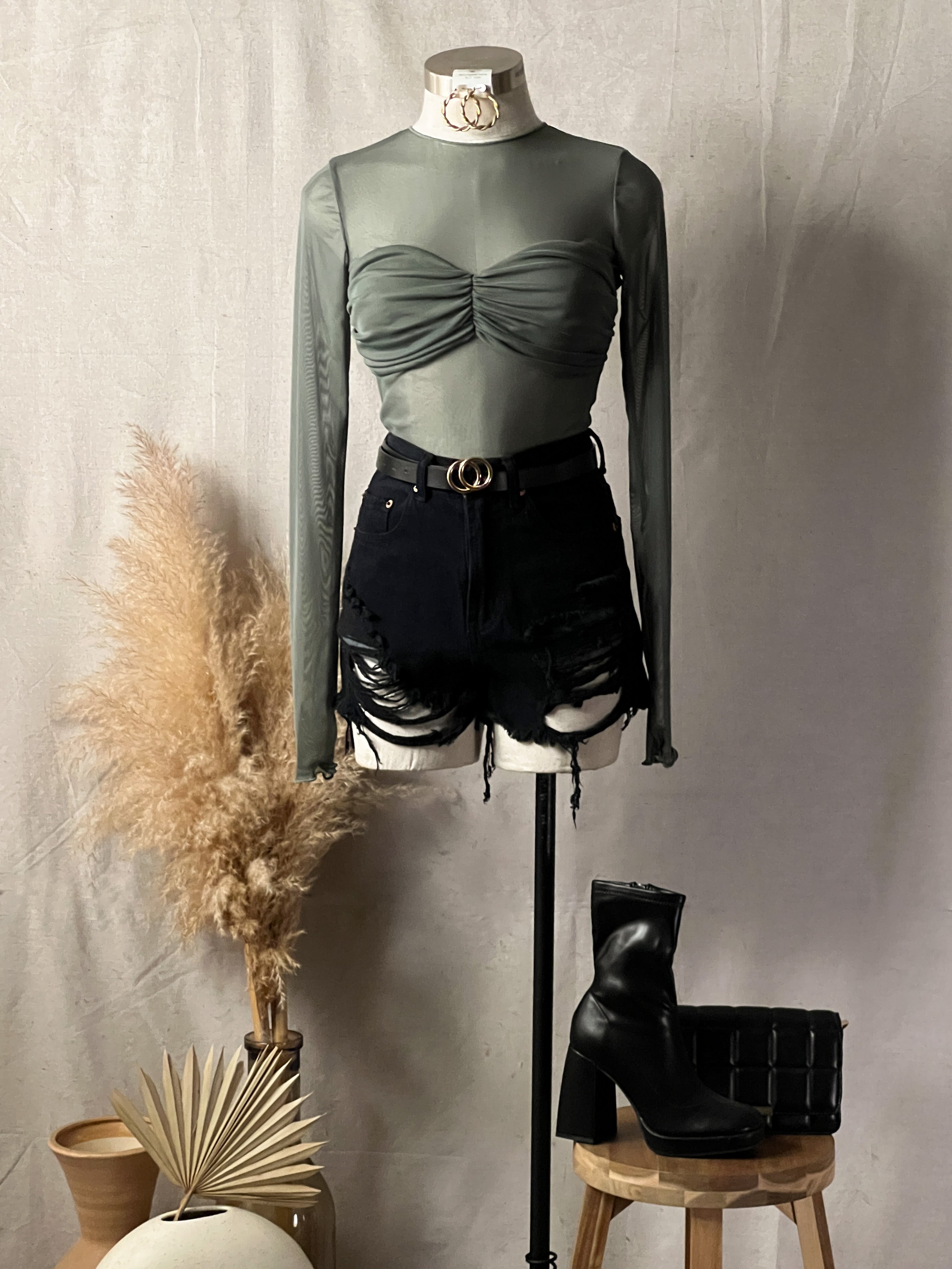 Dianne Mesh Top