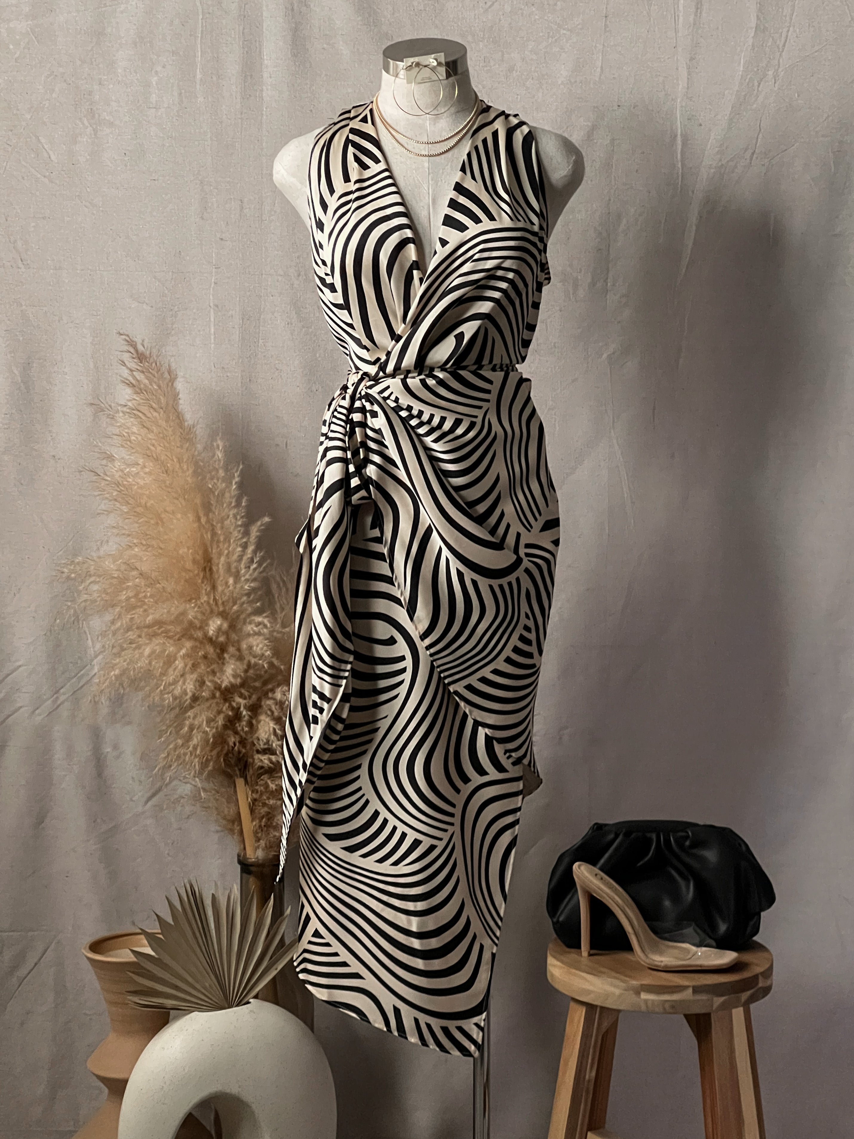 Cindy Tank Wrap Dress