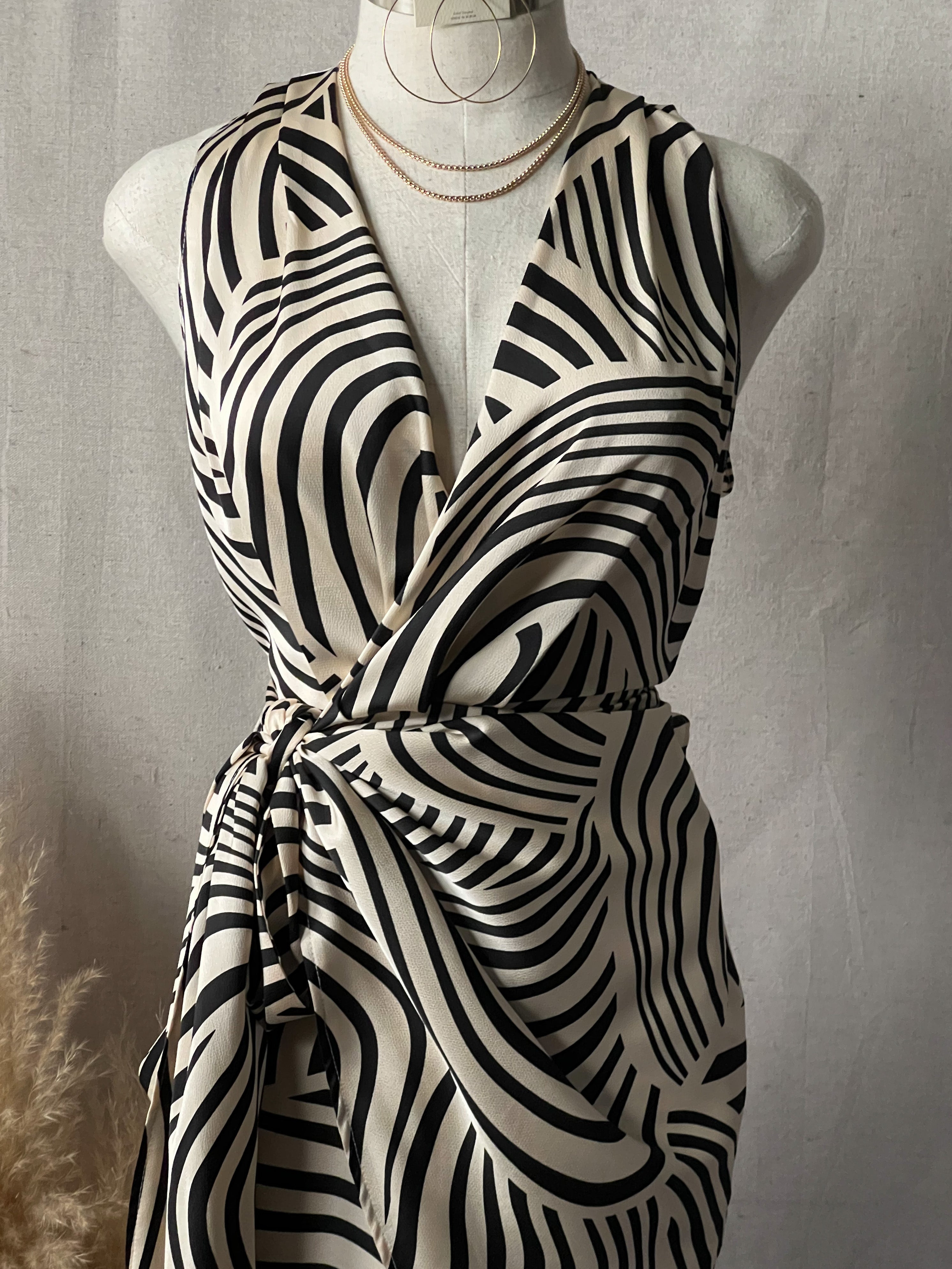 Cindy Tank Wrap Dress