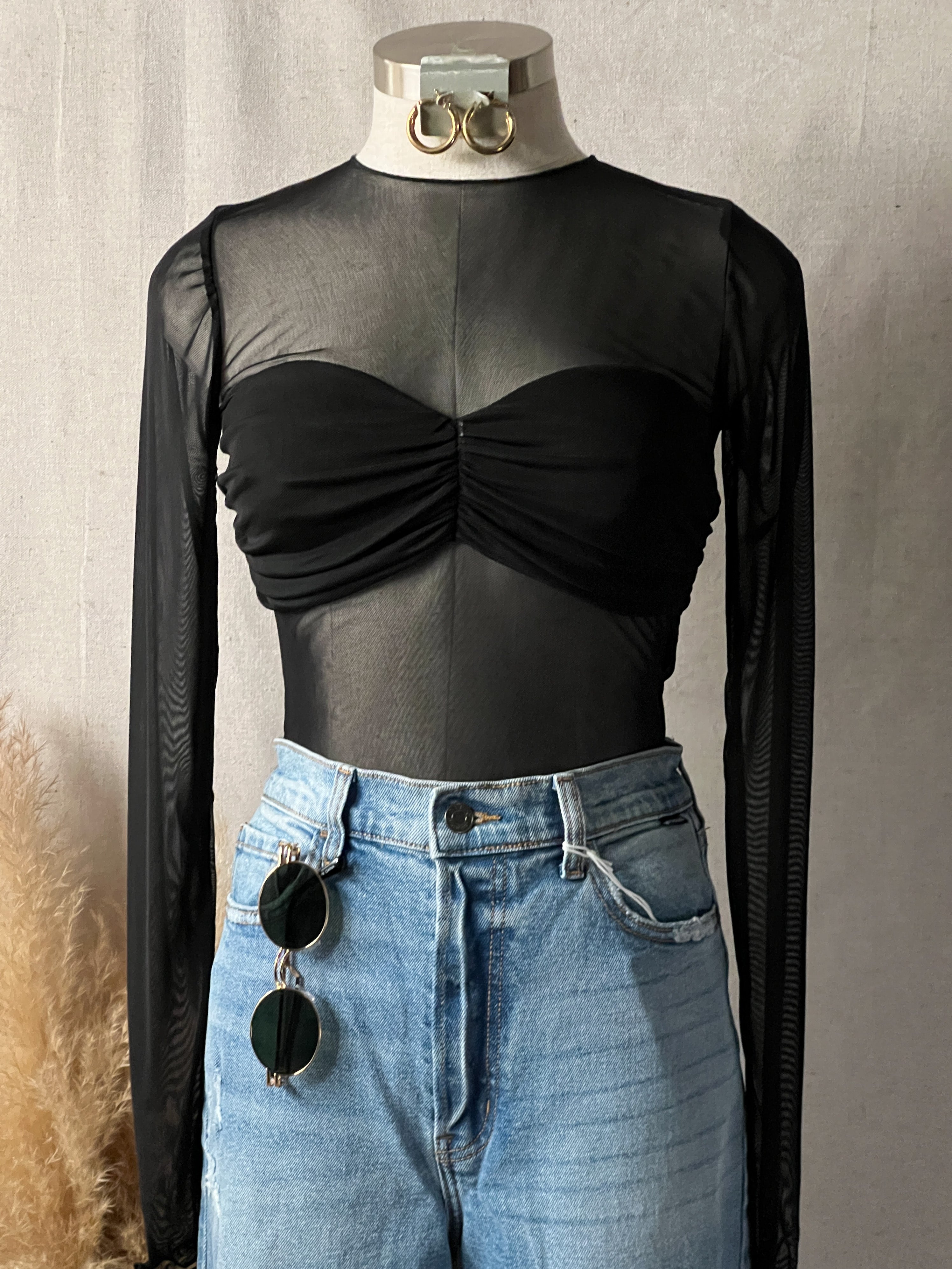 Dianne Mesh Top