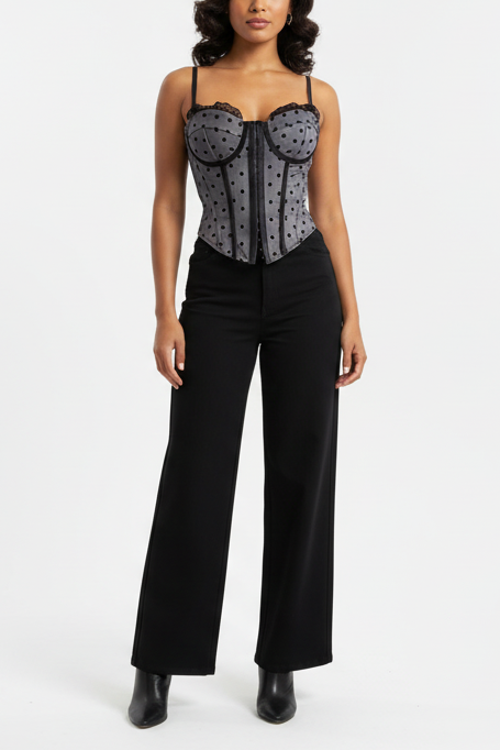 Polka Dot Corset Banner