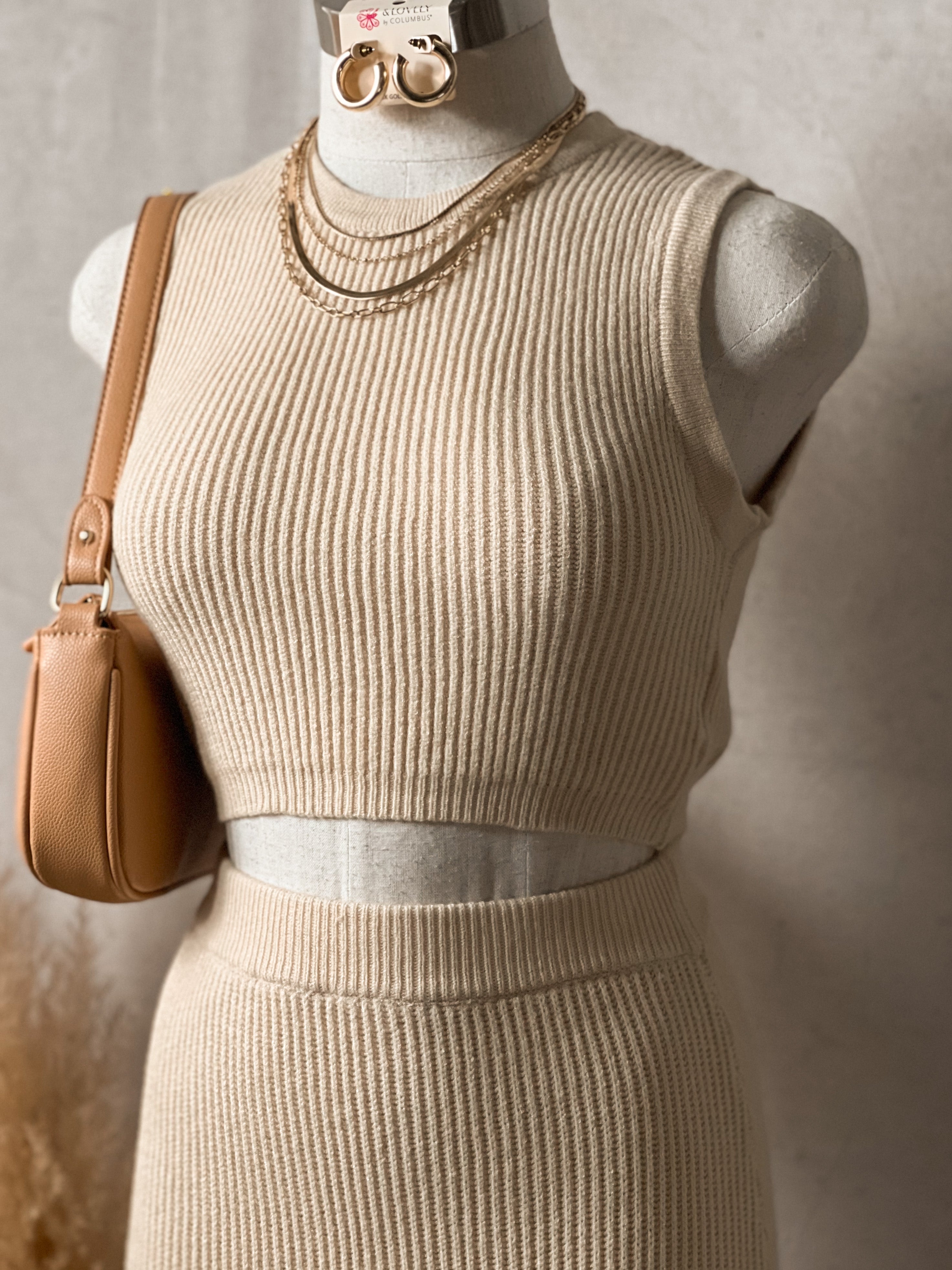 Mariah Knit Skirt Set