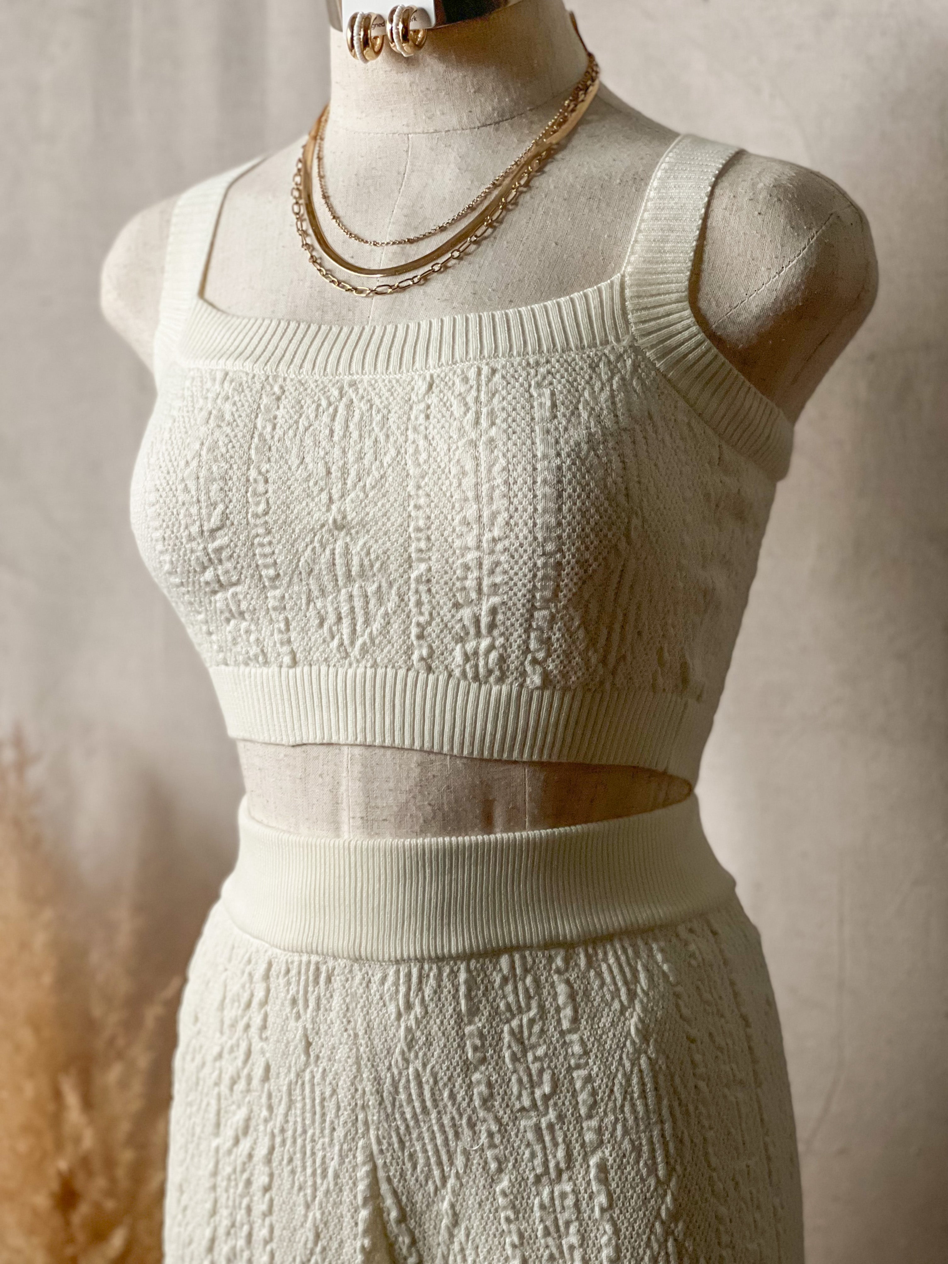 Bianca Knit Pants Set