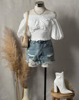 Oklahoma Ruched Top