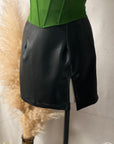 Ola Faux Leather Mini Skirt