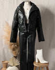 Kira Faux Leather Puffer