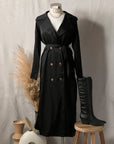 Lauren Satin Trench Coat