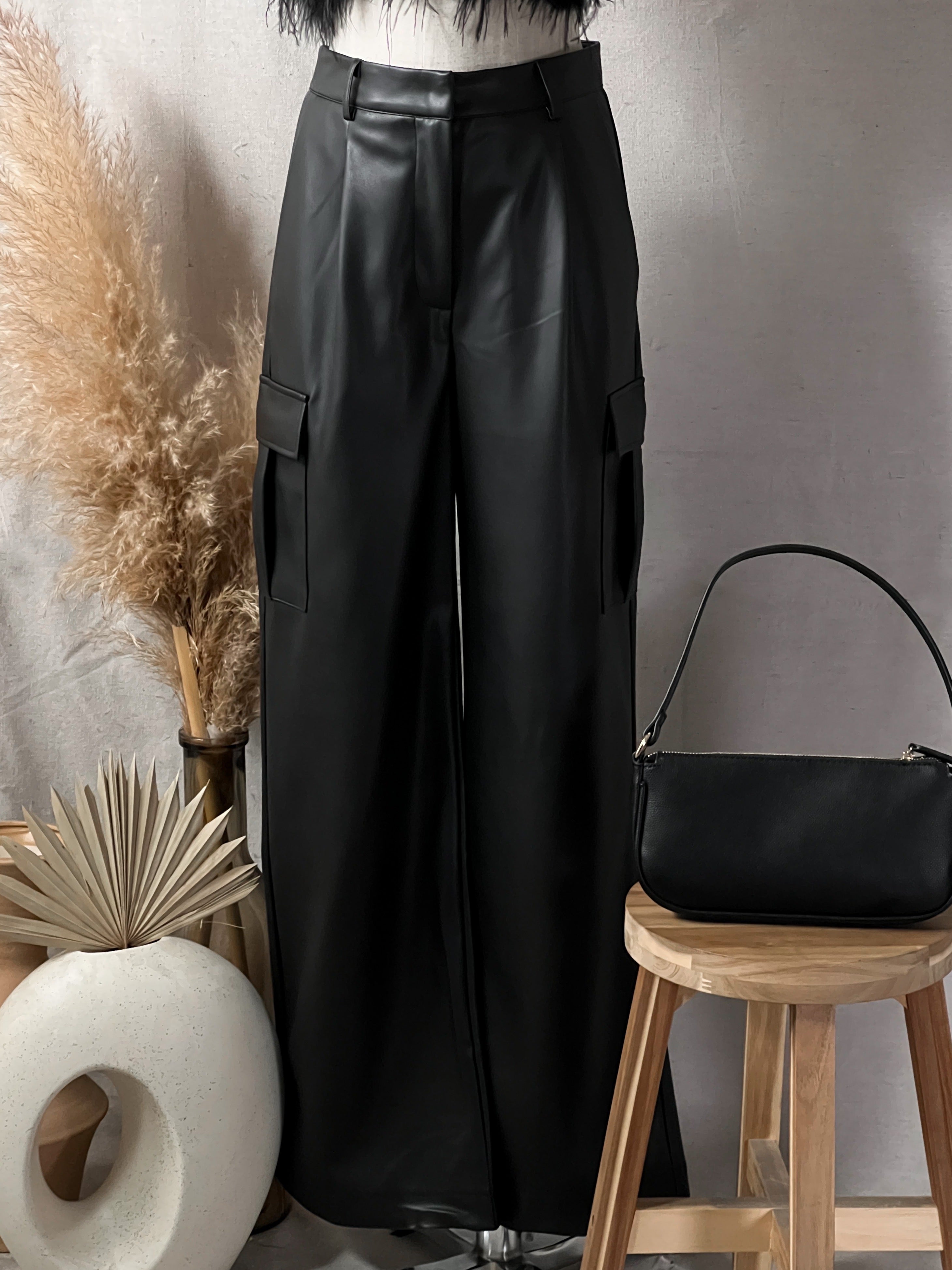 Kate Faux Leather Cargo